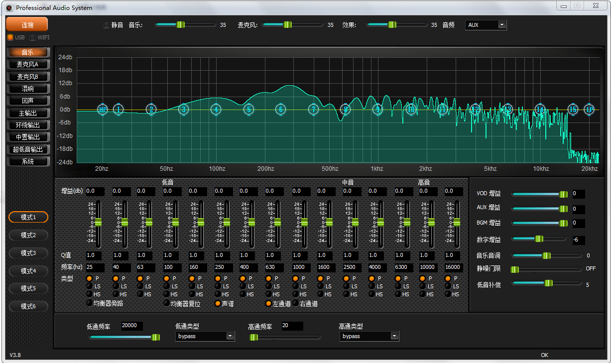 CREDIT AUDIO K-ONE PRO 數(shù)位式話筒效果處理器(圖3)