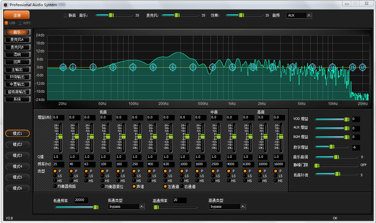 CREDIT AUDIO K-ONE PRO 数位式话筒效果处理器(图3)